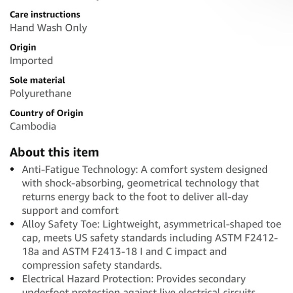 Timberland Pro Anti-Fatigue Shoes. Size 10W. EUC - Picture 4 of 7